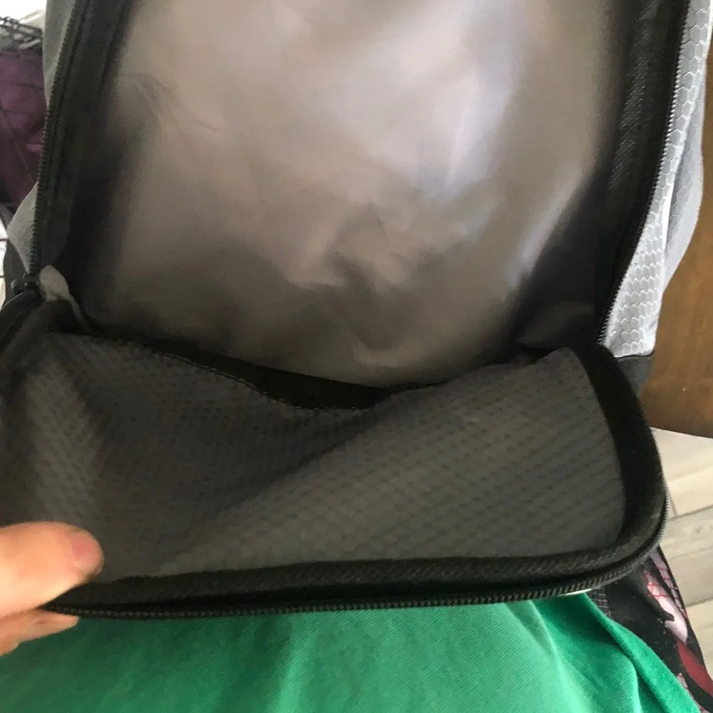 Adidas Defender IV Black and Gray Duffel Bag